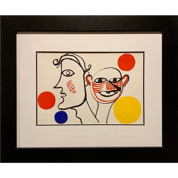 Alexander Calder, Original color lithograph