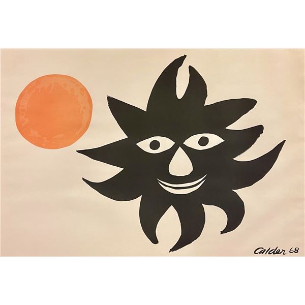 Alexander Calder, Original color lithograph