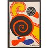 Image 1 : Alexander Calder, Original color lithograph, "Spirals"