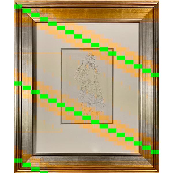 Gustav Klimt, original collotype "Lucian of Samosata"
