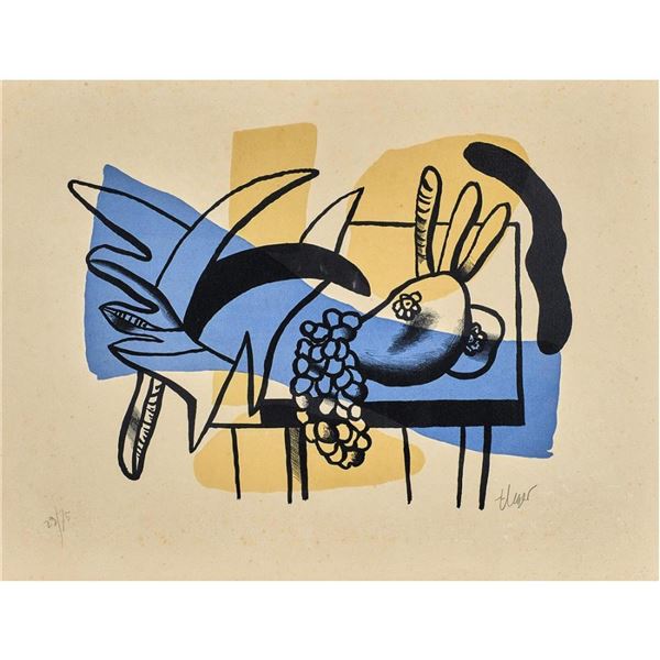 Fernand Leger, Hand Signed Lithograph on Arches