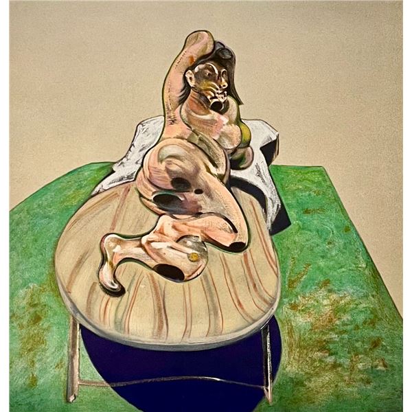 Francis Bacon, original color lithograph, 1966