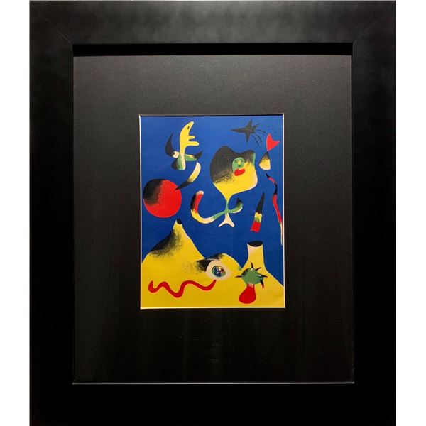 Joan Miro, Original lithograph, "Air"
