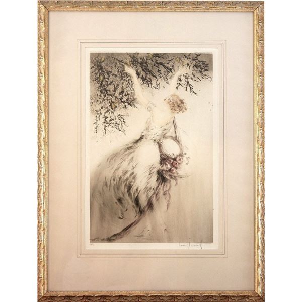 Louis Icart, Hand Signed,  Color Etching