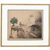 Image 1 : Louis Icart, Hand Signed,  Colored Etching, 1925