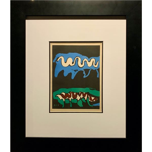 Francisco Bores, original color lithograph, 1937