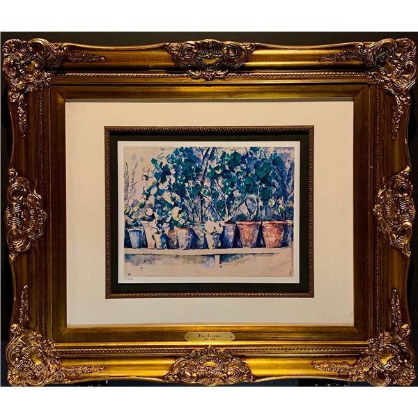 Paul Cezanne, Offset lithograph on Paper, "Tavola 6"