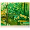 Image 2 : Paul Cezanne, Color Lithograph, "Bridge of Maincy"
