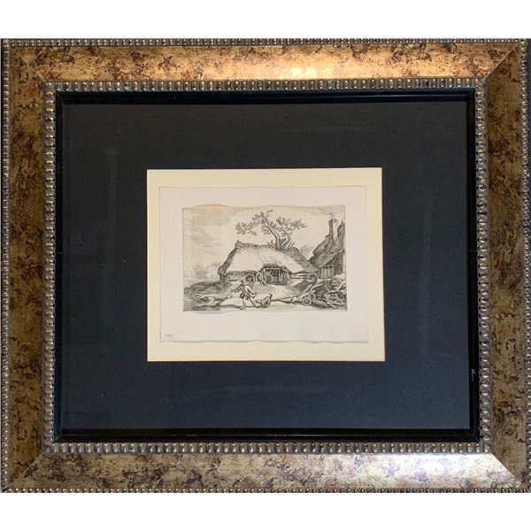 Abraham Bloemaert (after), Etching, circa 1664.