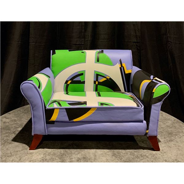Steve Kaufman, Painted Sculpture, "Couch"