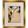 Image 1 : Peter Max, Original vintage lithograph, "Peach Lady"