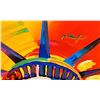 Image 3 : Peter Max, original mixed media, "Liberty Head"