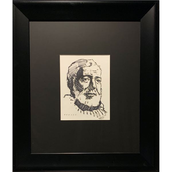 Steve Penley, Original marker on paper, "Hemingway"