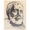 Image 2 : Steve Penley, Original marker on paper, "Hemingway"