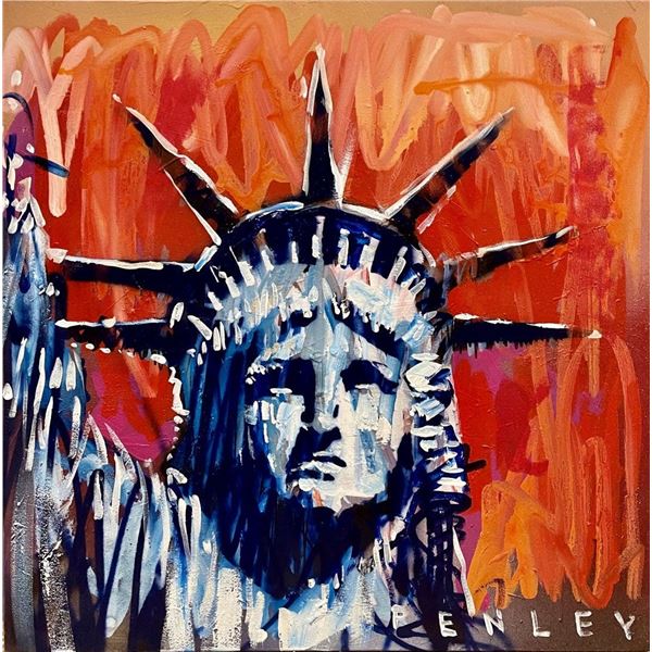 Steve Penley, Original acrylic on canvas "Liberty"