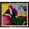Image 1 : Itzchak Tarkay, Original acrylic on canvas, "Untitled"