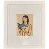 Image 1 : Julian Opie, original color lithograph, "Portraits"