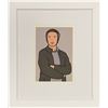 Image 1 : Julian Opie, original color lithograph, "Portraits"