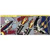 Image 1 : Roy Lichtenstein, color offset lithograph triptych
