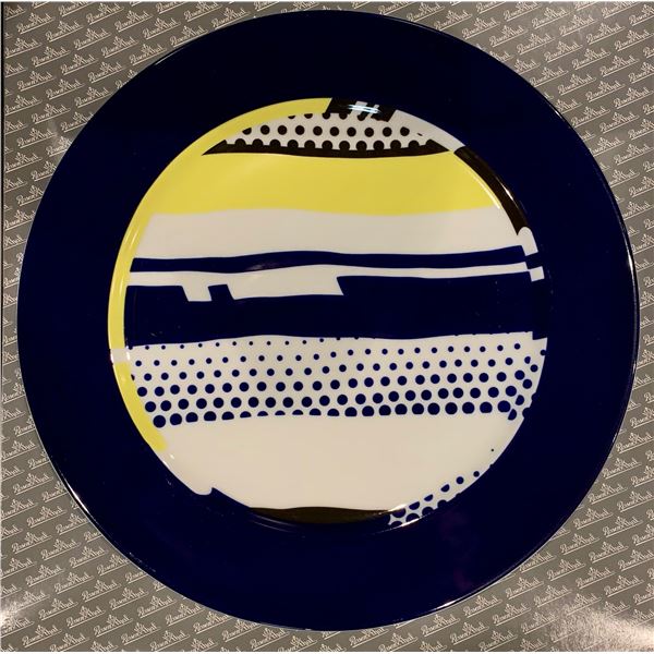 Roy Lichtenstein, Rosenthal Porcelain Plate, 1990