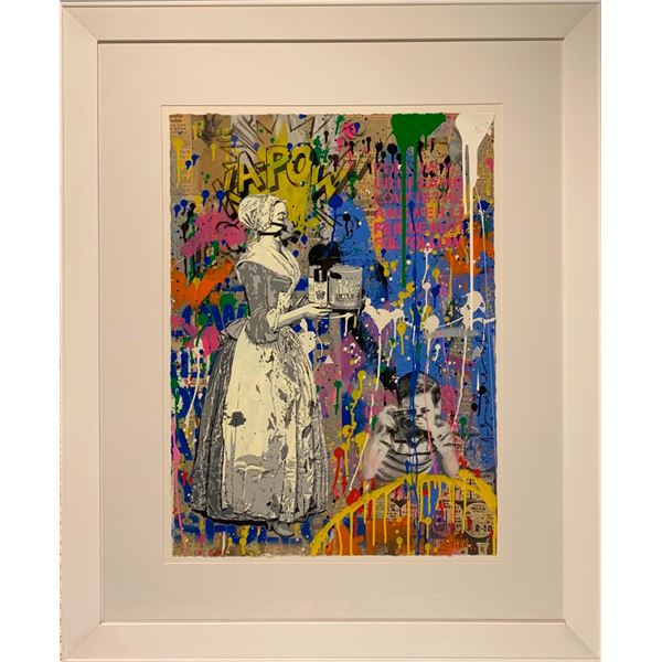 Mr. Brainwash, Original silkscreen and mixed media