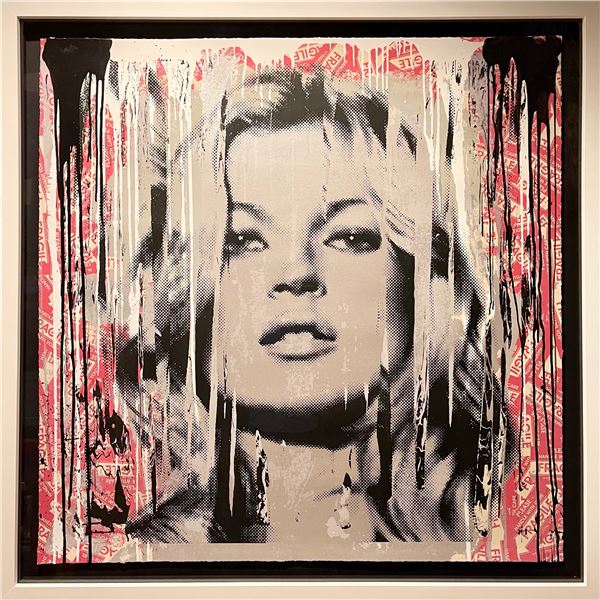 Mr. Brainwash, Large "Kate Moss Fragile"