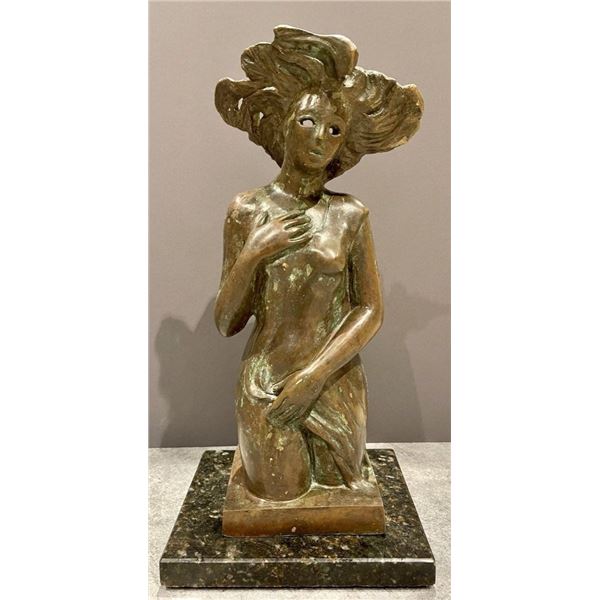 Alfonso Arana Bronze, original bronze statue, signed