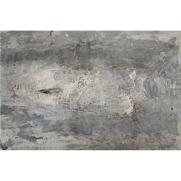 Ellen Deloach, Wax and Acrylic on Panel, 24 x 36