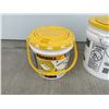 Image 2 : TWO AERATED LIVE BAIT BUCKETS AND SMALL LIVE BAIT CONTAINER