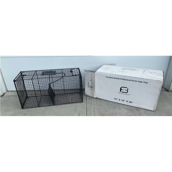 FREEDOM BRAND PROFESSIONAL SERIES CAGE TRAP
