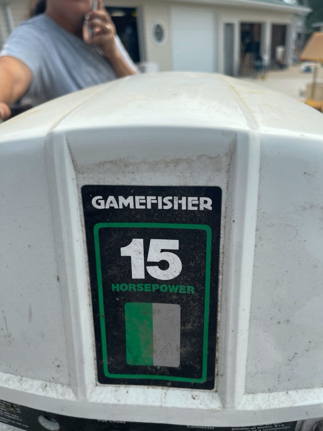 GAMEFISHER 15 HP OUTBOARD MOTOR Cornerbids