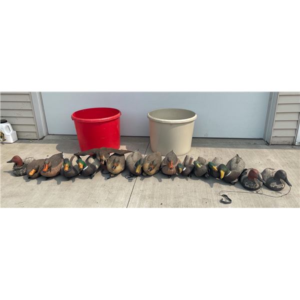 MOSTLY MALLARD DUCK DECOYS