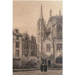 J. Lemonnyer, Etching