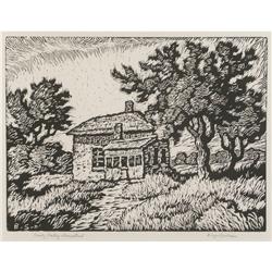 Sven Birger Sandzen, Linolium Cut