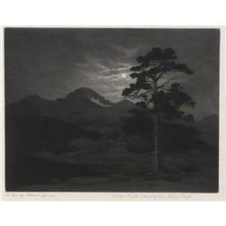 George Elburt Burr, Etching