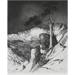 George Elburt Burr, Etching