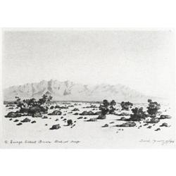 George Albert Burr, Etching