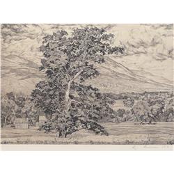 Luigi Lucioni, Etching