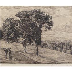 Luigi Lucioni, Etching