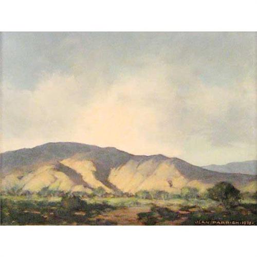 Jean Parrish, Oil on Board