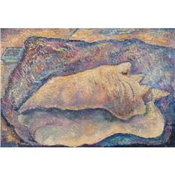 Alfred Gwynne Morang, Oil on Board