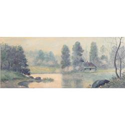 Harriet Freeman Wright, Oil on Board