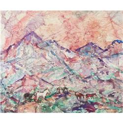 Ila McAfee, Watercolor