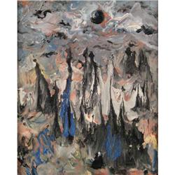 Dord Fitz, Oil on Board