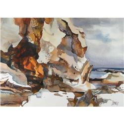 Milford Zornes, Watercolor