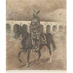 Edward Borein, Etching