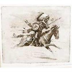 Edward Borein, Etching