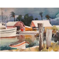 Bud Biggs, Watercolor