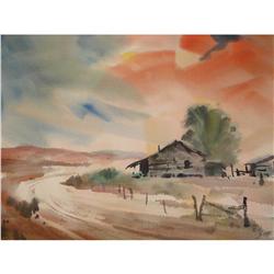 Bud Biggs, Watercolor