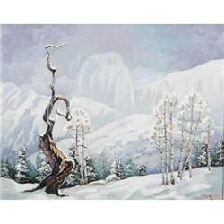 Inez Tatum, Oil on Board